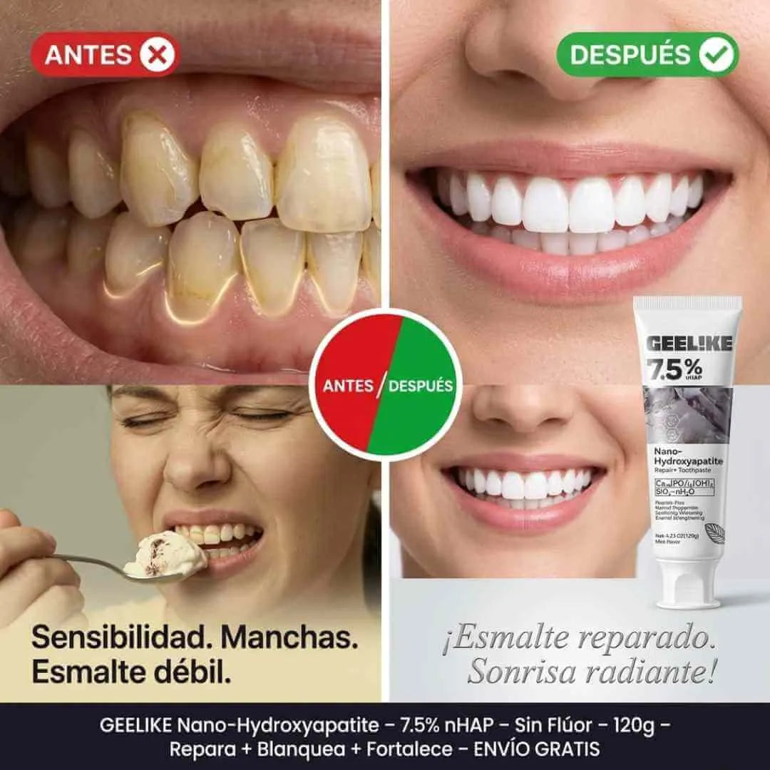 Pasta Dental Nano Hydroxyapatite™ 2X1