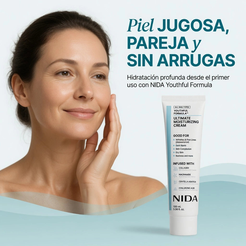 Nida™ - Crema Coreana Hidratante