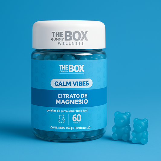 Gomitas Citrato de Magnesio - Calm Vibes