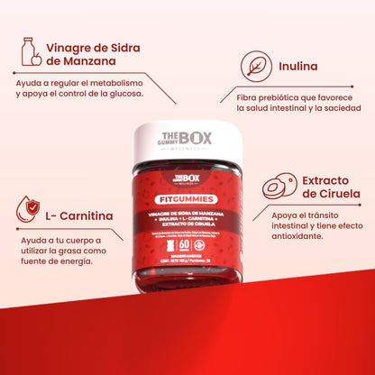 FitGummies - Gomitas Vinagre De Sidra De Manzana