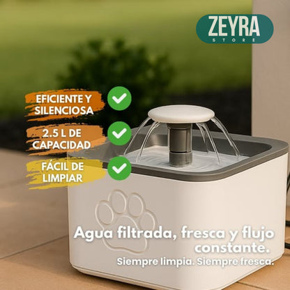 HydraPet™ – Fuente Inteligente de Agua para Mascotas