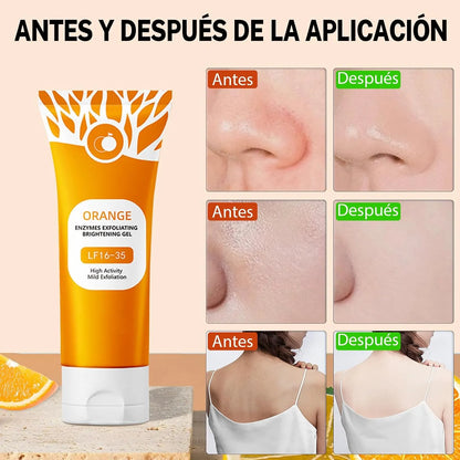 OrangeGlow™ - Exfoliante Enzimático de Naranja