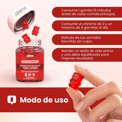 FitGummies - Gomitas Vinagre De Sidra De Manzana