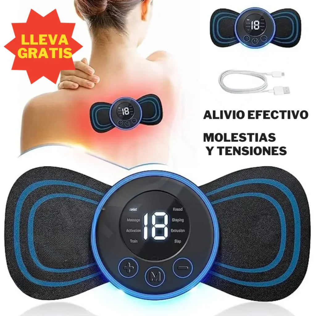 Kit Alivio Total: FootRelax EMS™ + Masajeador Portátil Gratis 🎁