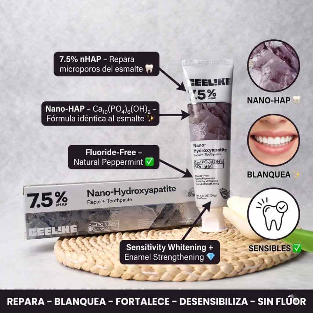 Pasta Dental Nano Hydroxyapatite™ 2X1
