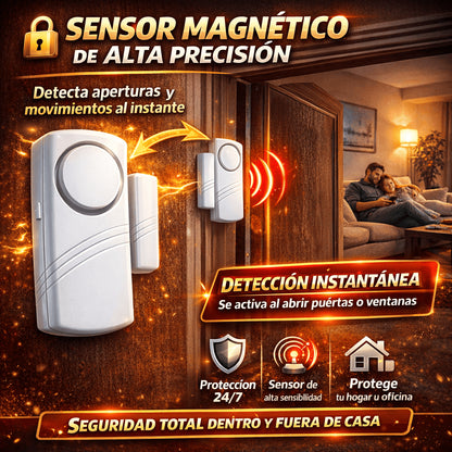 AlarmaGuard™ - Alarma con Sensor Magnético
