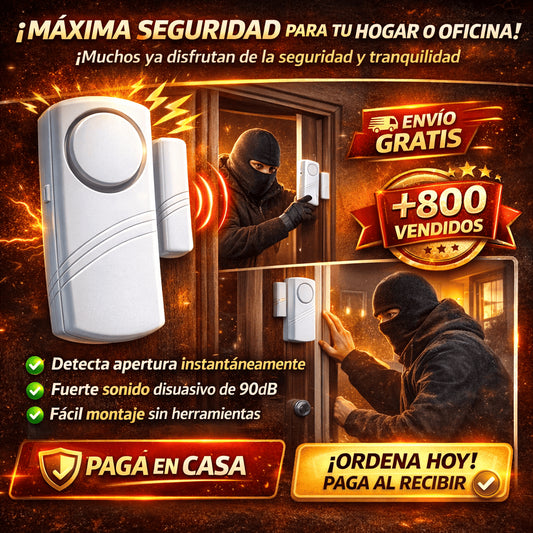 AlarmaGuard™ - Alarma con Sensor Magnético