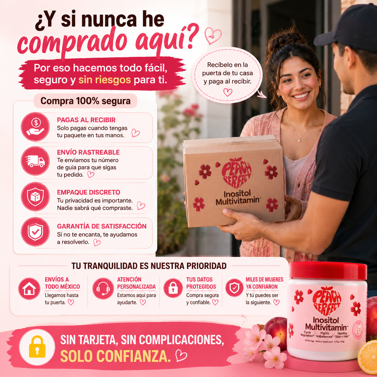 Peach Perfect™ — Apoyo Natural en tu Camino al Embarazo