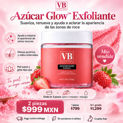 Azucar Glow™ - Piel irresistible al tacto, radiante a la vista