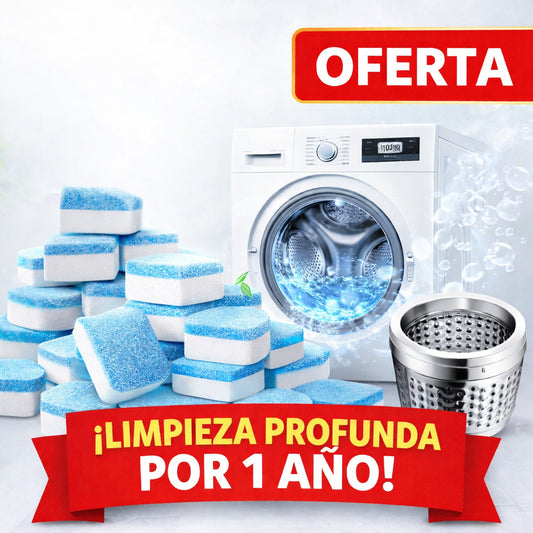 Pack Pastillas LavaPro™ - Deja Tu Lavadora como Nueva