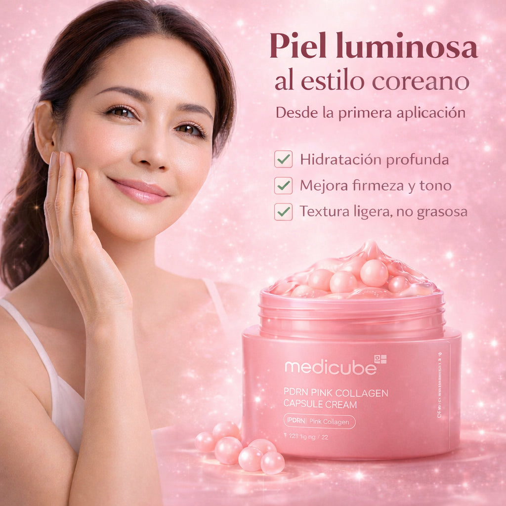 Medicube™ 2x1 - Crema de Cápsulas PDRN de Salmon