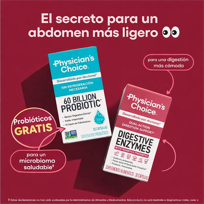 Physicians's Choice™ Enzimas Digestivas + Probióticos