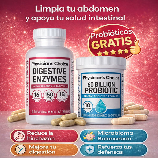 Physicians's Choice™ Enzimas Digestivas + Probióticos