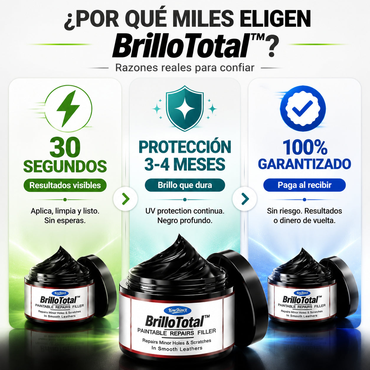 BrilloTotal™ - Crema Restauradora
