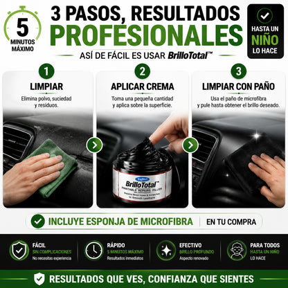 BrilloTotal™ - Crema Restauradora