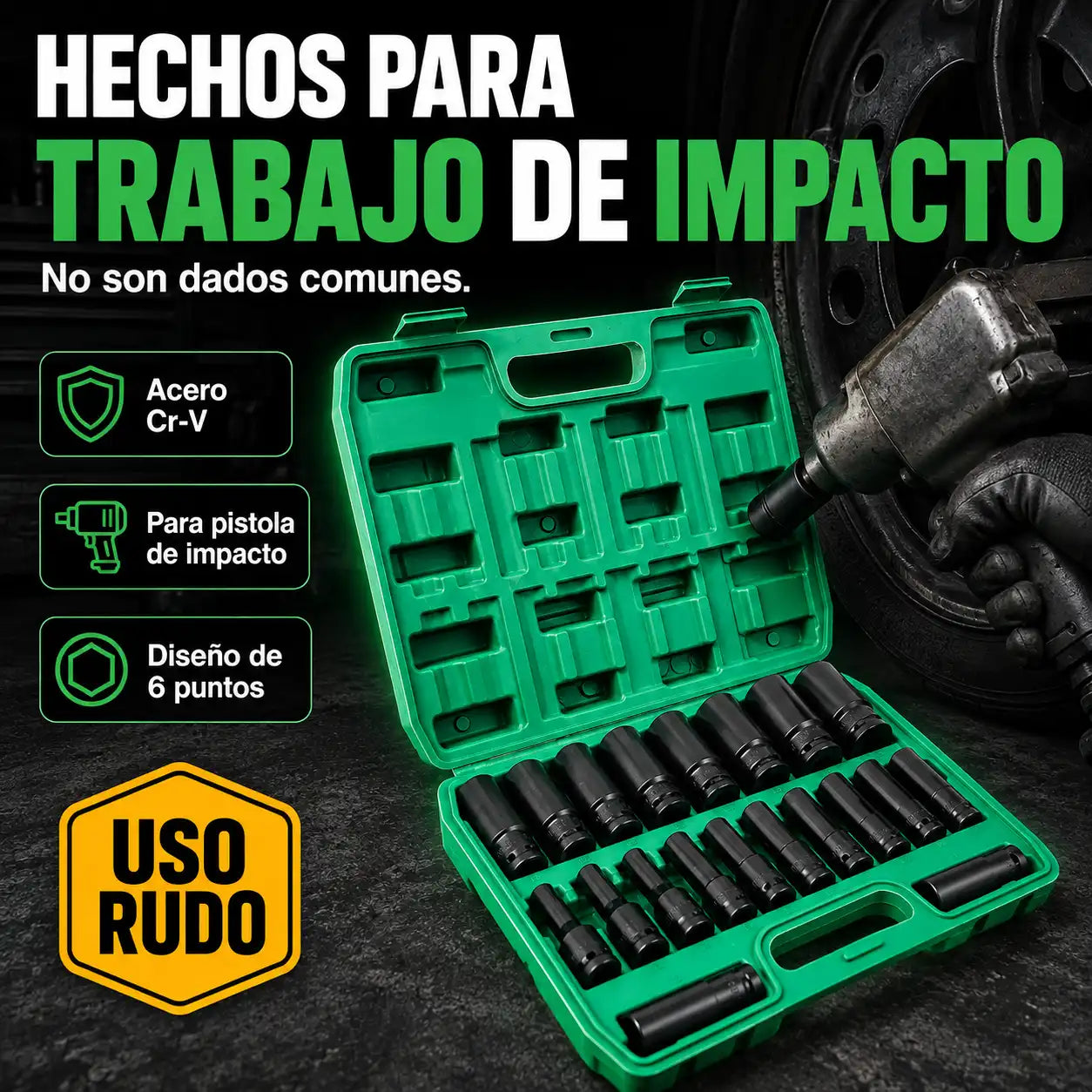 ImpactoPro™ - Set de 20 Dados de Impacto