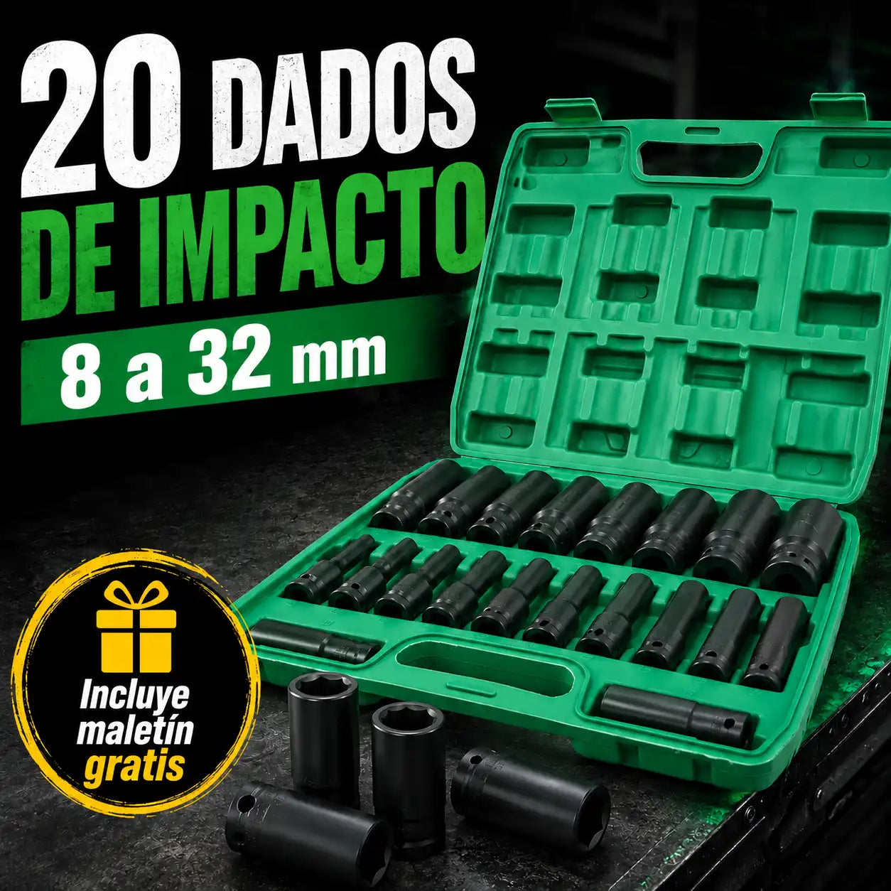 ImpactoPro™ - Set de 20 Dados de Impacto
