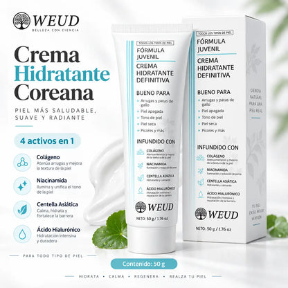 WEUD™ - Crema Coreana Hidratante