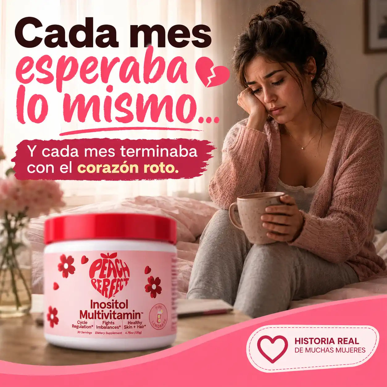 Peach Perfect™ — Apoyo Natural en tu Camino al Embarazo