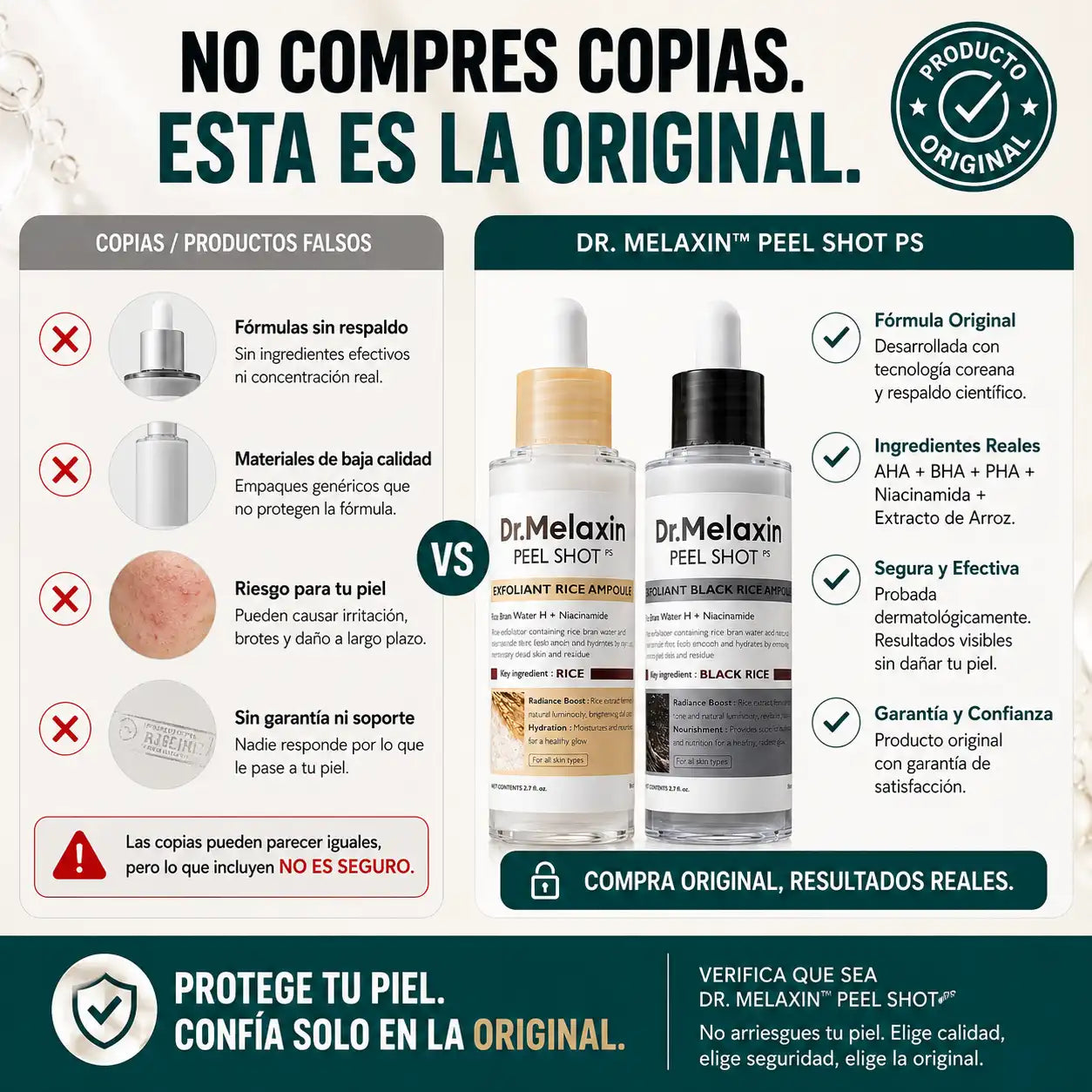 Kit Exfoliante Dr. Melaxin
