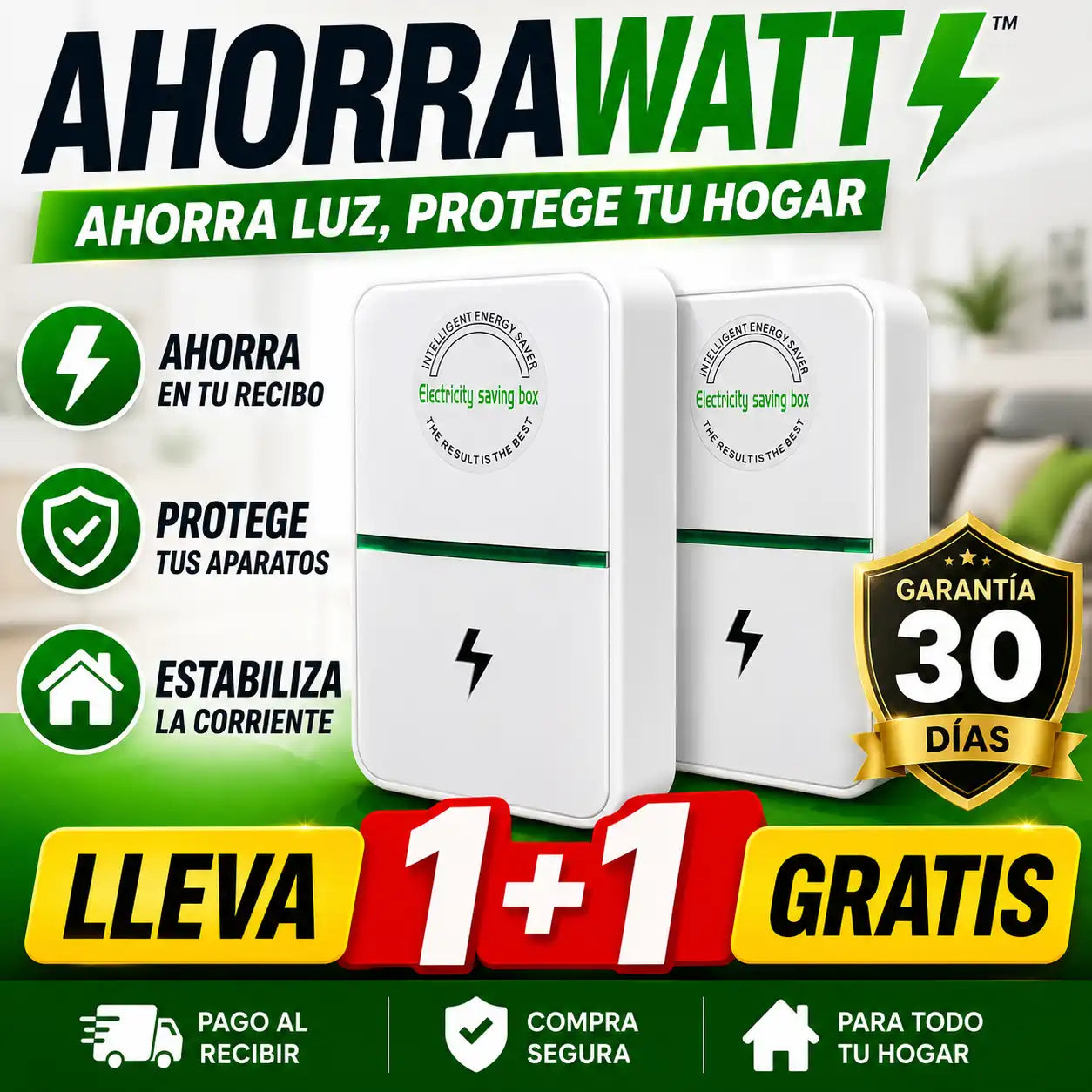 AhorraWatt™ - Ahorrador de energía