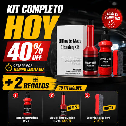 VisiónClara™ - Kit Completo de Limpieza y Protección