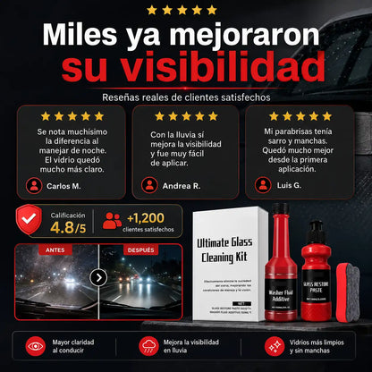 VisiónClara™ - Kit Completo de Limpieza y Protección