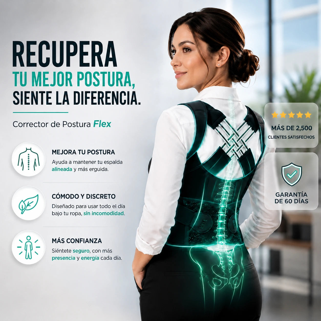 Corrector de Postura Flex™