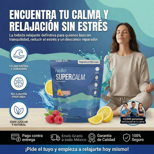 Nello SuperCalm™ - Fórmula Avanzada para Mantener tu Calma