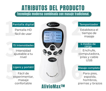 AlivioMax™ - Alivio y Bienestar Desde tu Hogar
