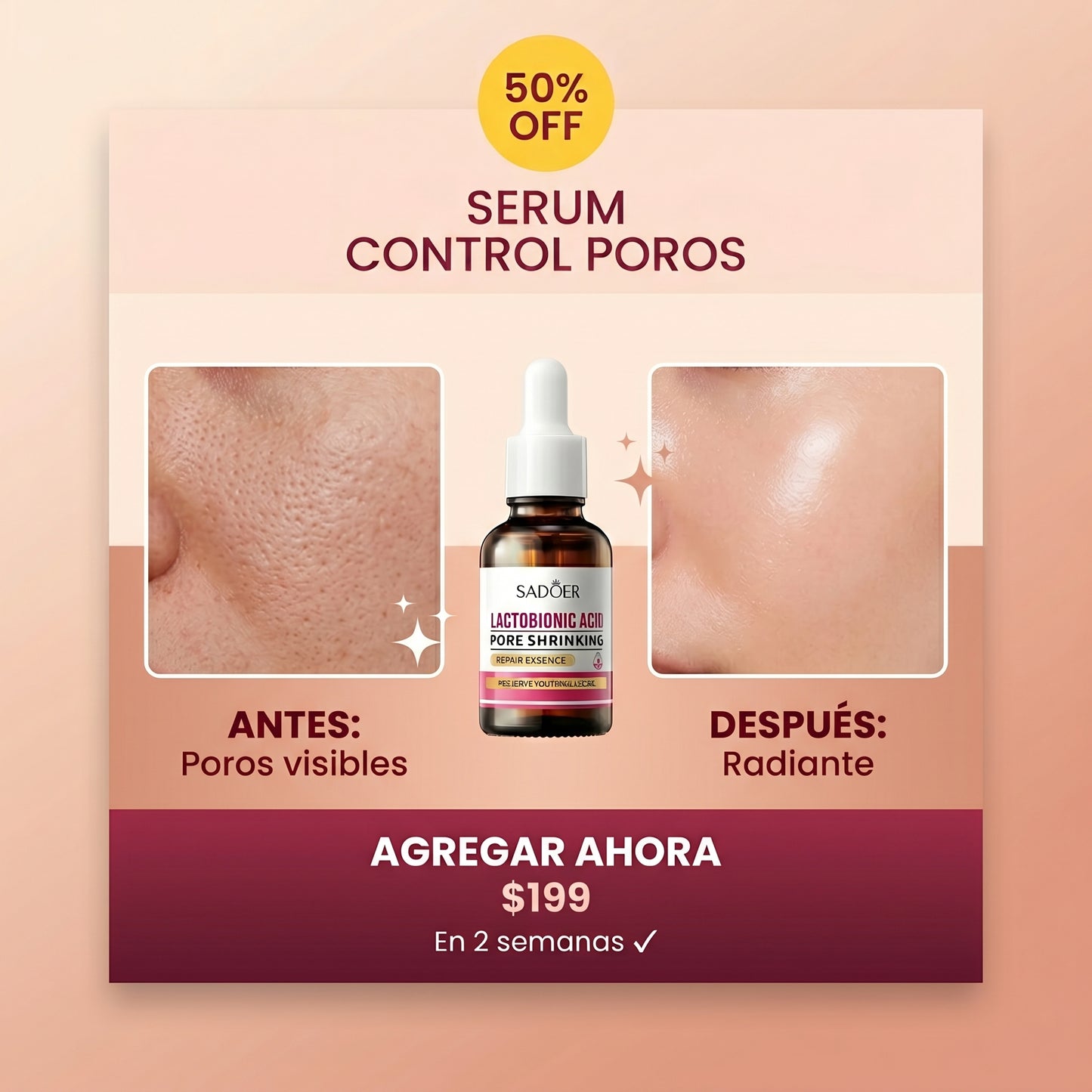 Serum Control Poros Antiedad