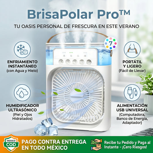 BrisaPolar Pro™ - Refresca tu espacio al instante