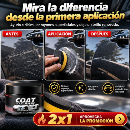 Coat Scratch™ - Elimina Rayones y Potencia el Brillo 2X1🎁