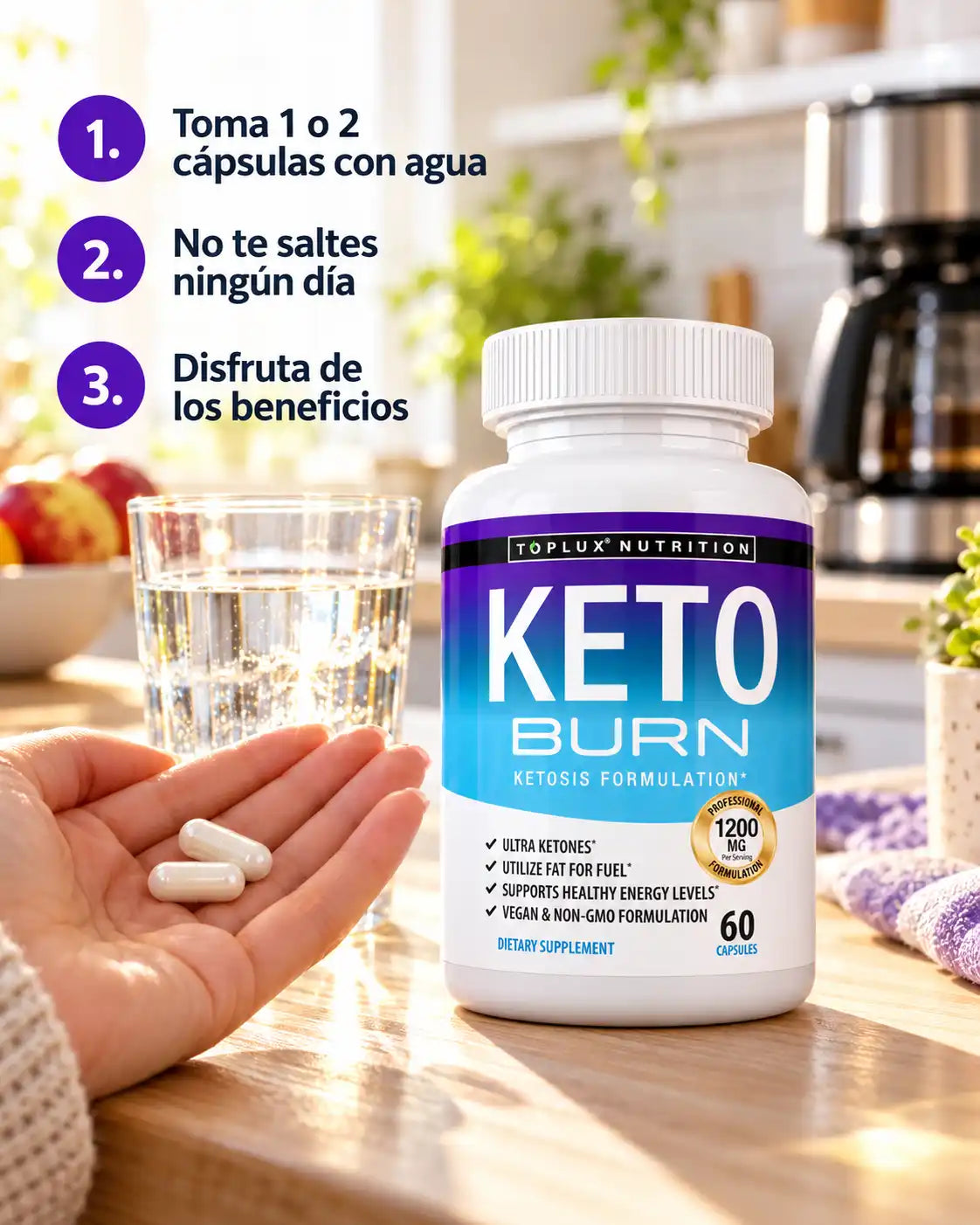 Keto Burn™ - Tu rutina keto comienza aquí