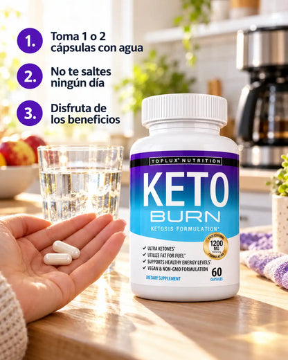 Keto Burn™ - Tu rutina keto comienza aquí