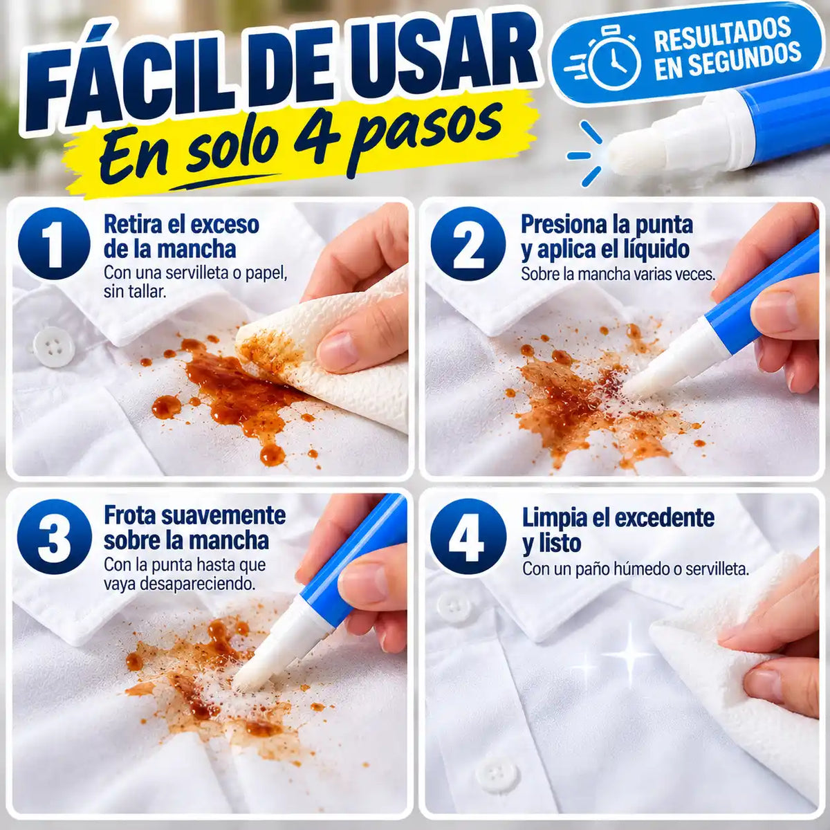 Pluma SOS™ - Quita manchas en segundos 2x1