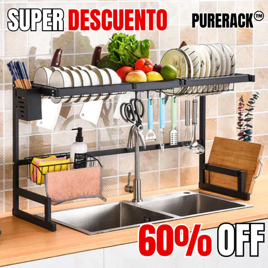 PureRack™ - Escurridor Todo en Uno