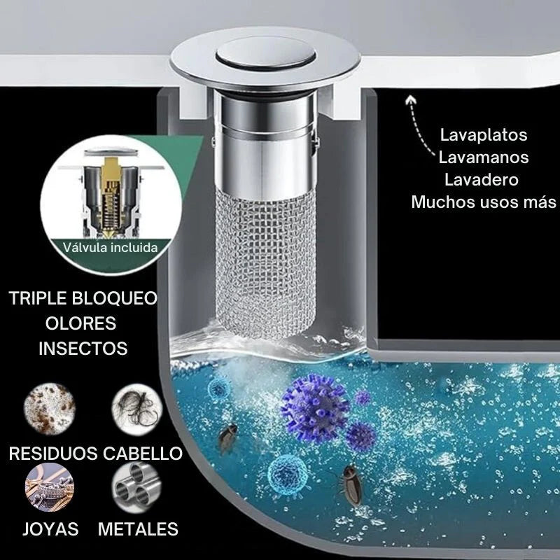 DrenaMax™ - Drenaje Perfecto Sin Obstrucciones 🚿