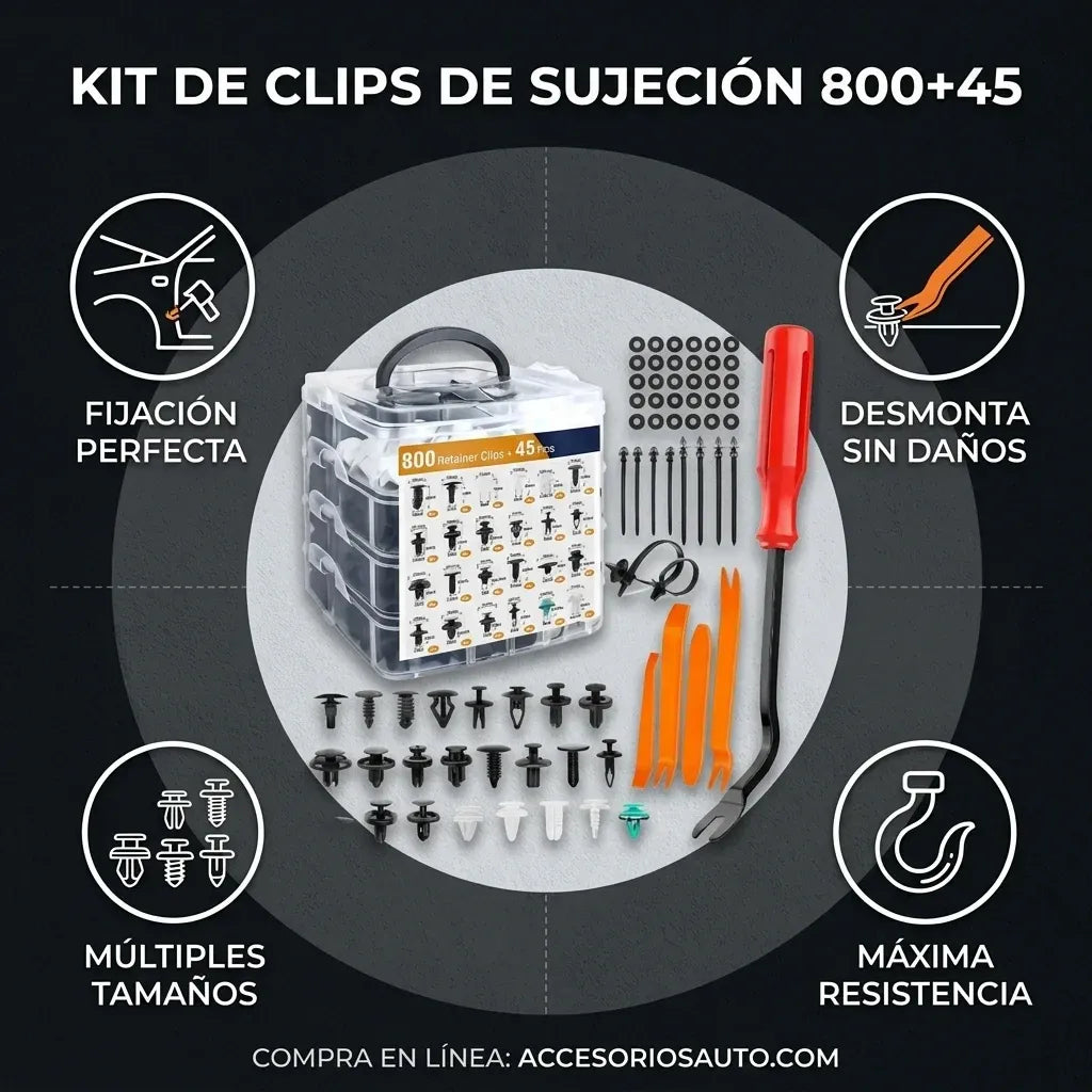 Kit de Vinchas Automotrices 100 Piezas + 700 de Regalo🎁