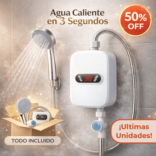 CalorFácil™ - Calentador de Agua Eléctrico