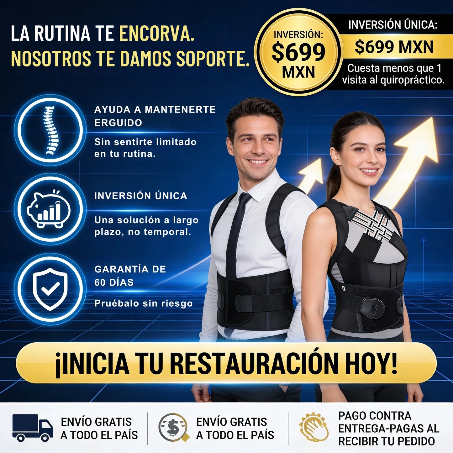 Corrector de Postura Flex™