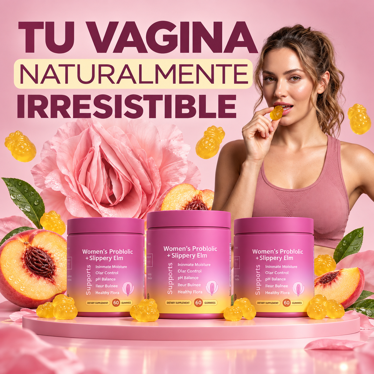 Leefar® - Gomitas de Flora Íntima