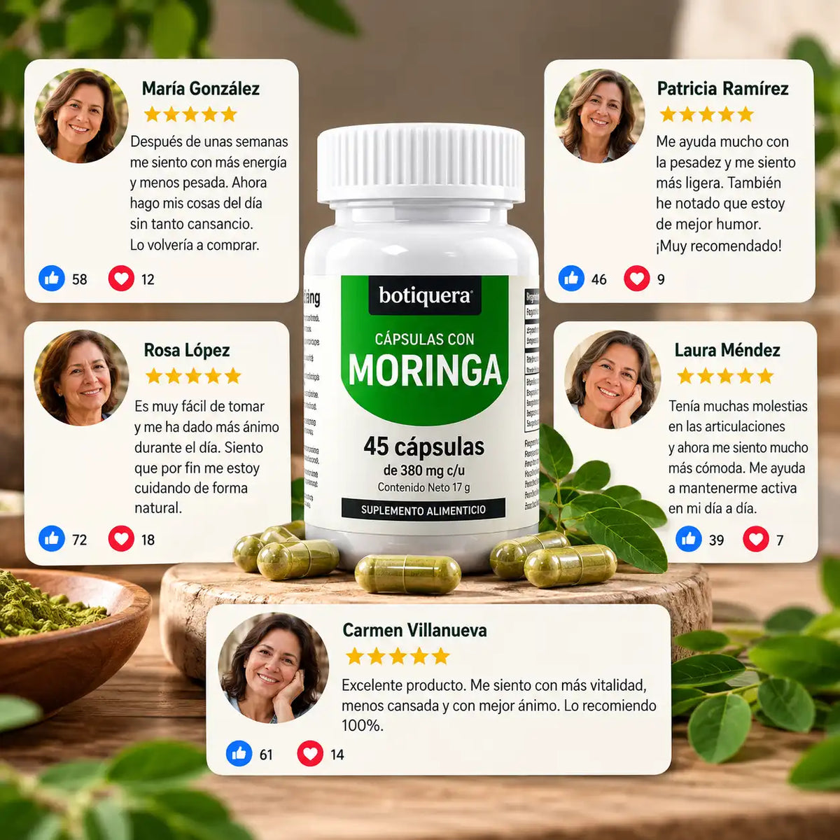 Botiquera™ Moringa - Vuelve a sentirte tú