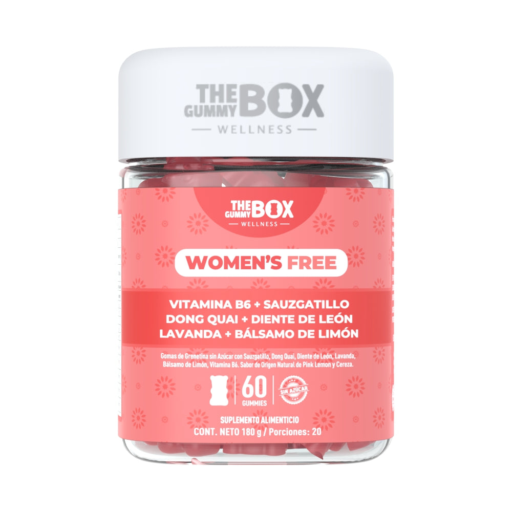 Gomitas The Gummy Box Womens free: para tus días más sensibles