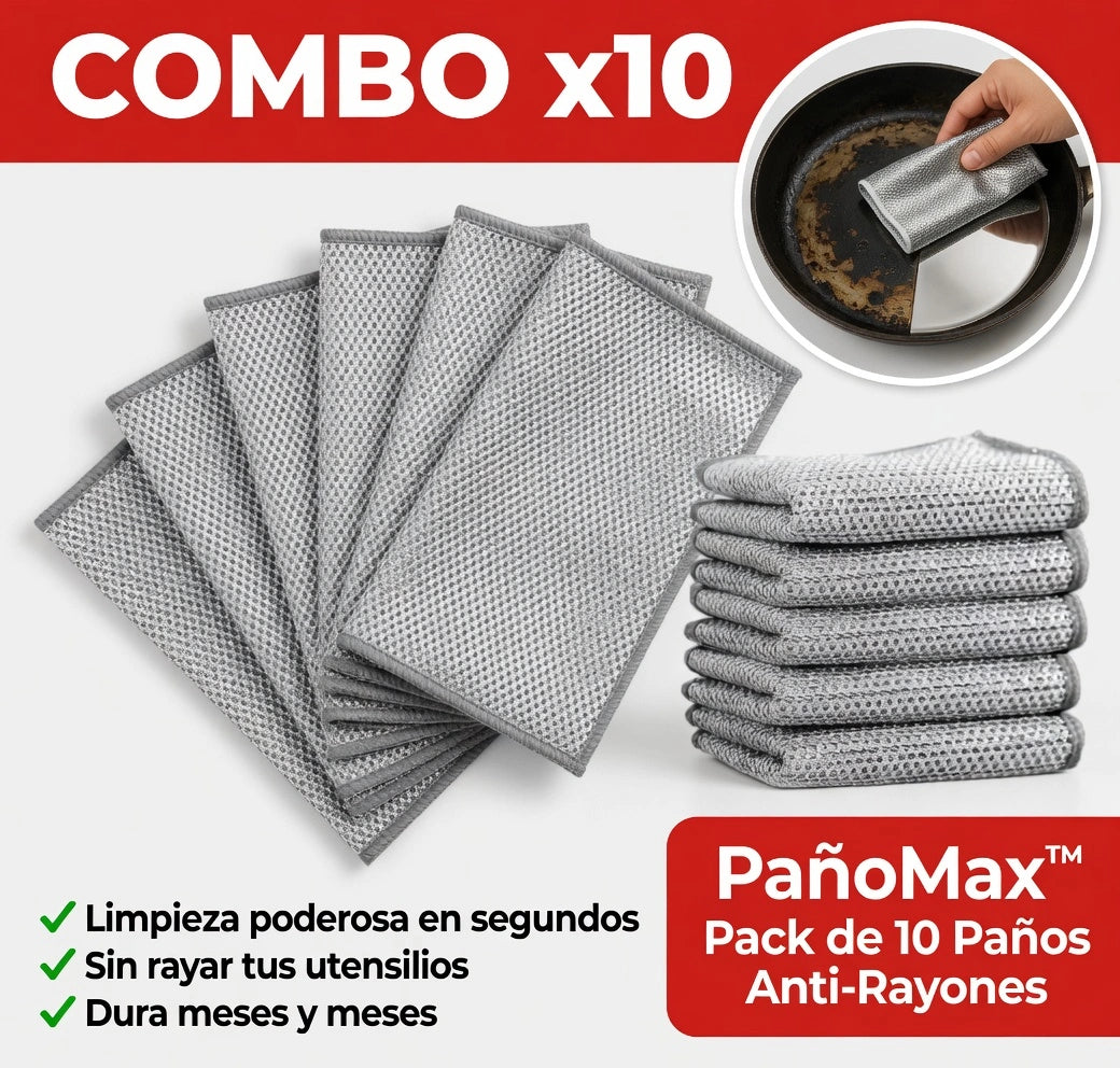 Combo PañoMax™ – Pack de Paños Anti-Rayones