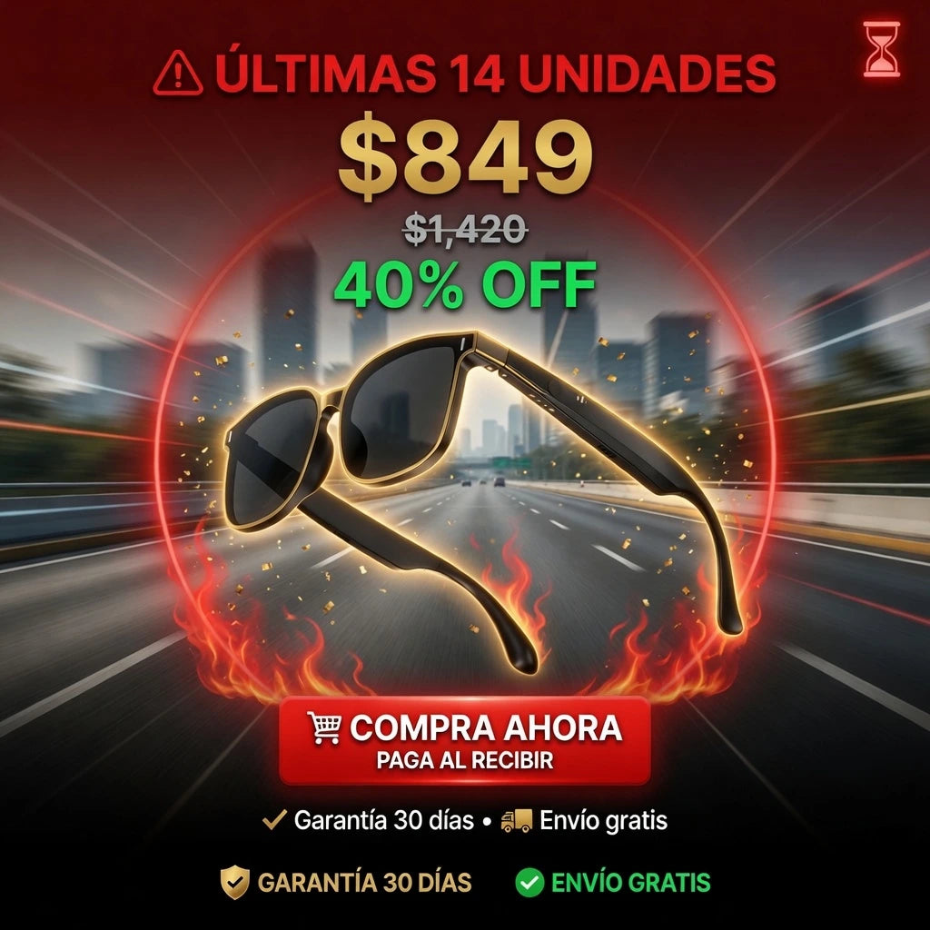Lentes Inteligentes™ - Escucha Todo sin Audífonos
