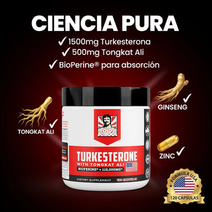 Turkesterone™ - Recupera Tu Energía Masculina