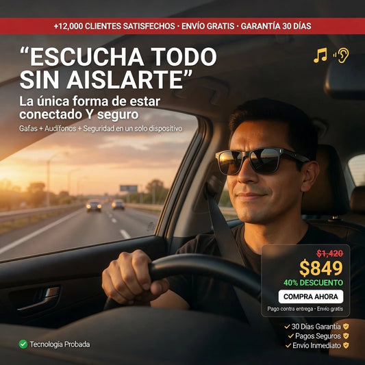 Lentes Inteligentes™ - Escucha Todo sin Audífonos