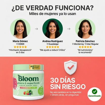 Bloom™ - Dile Adiós al Estreñimiento