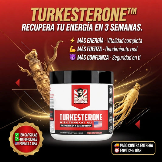 Turkesterone™ - Recupera Tu Energía Masculina